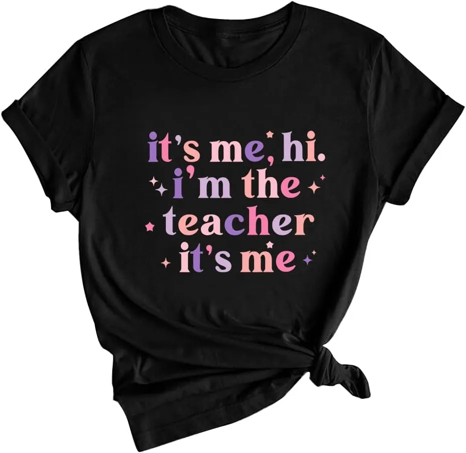 Back to School Tshirts Plus Size Tops First Day of School Tees Be Kind Shirt Teachers Appreciation Gift Shirts