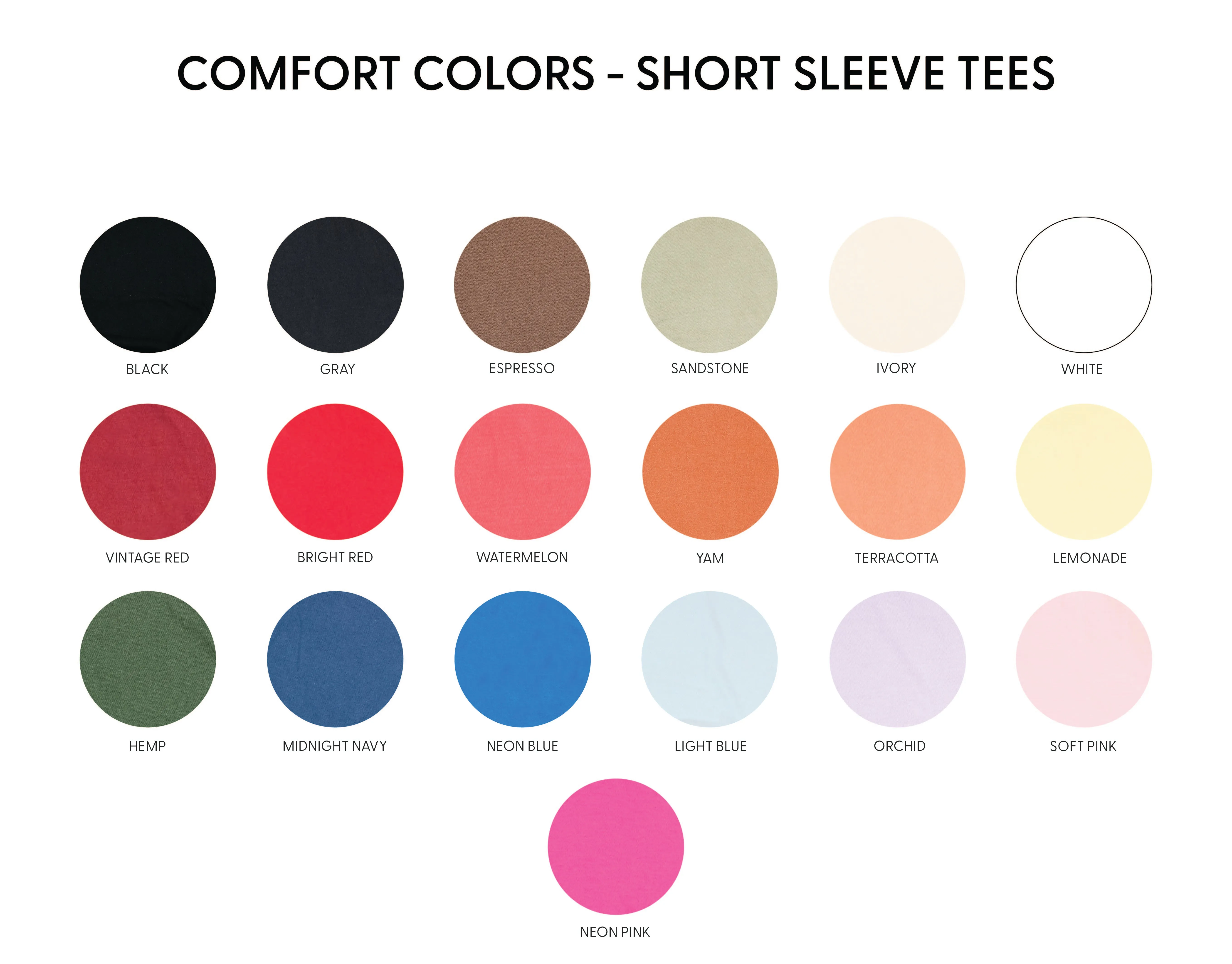 Bonfires and Hayrides - SHORT SLEEVE COMFORT COLORS TEE