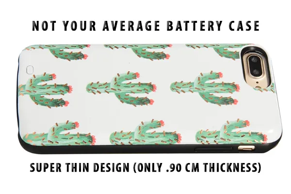 Cactus Battery Power Phone Case
