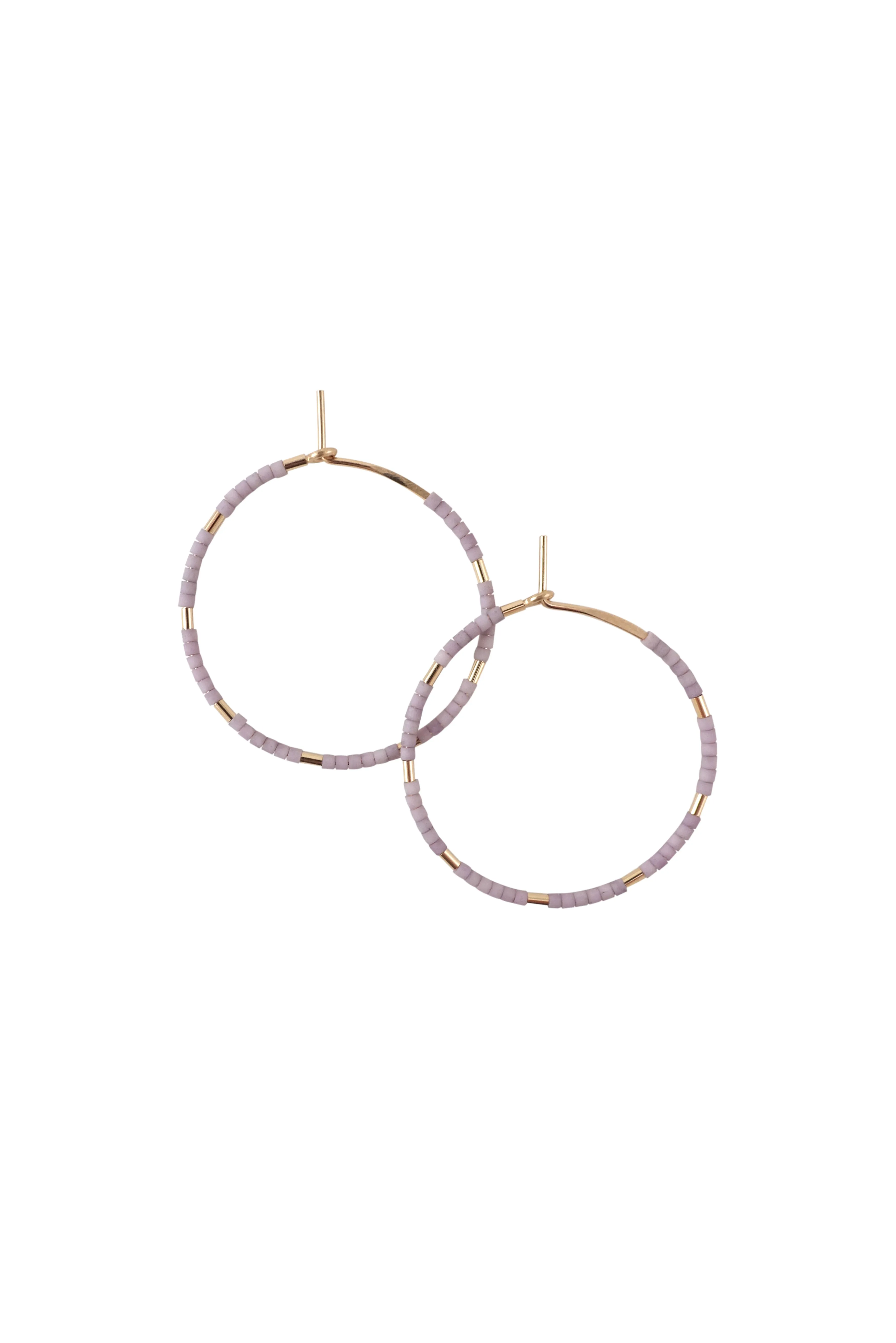 Callisto Earrings, Wisteria