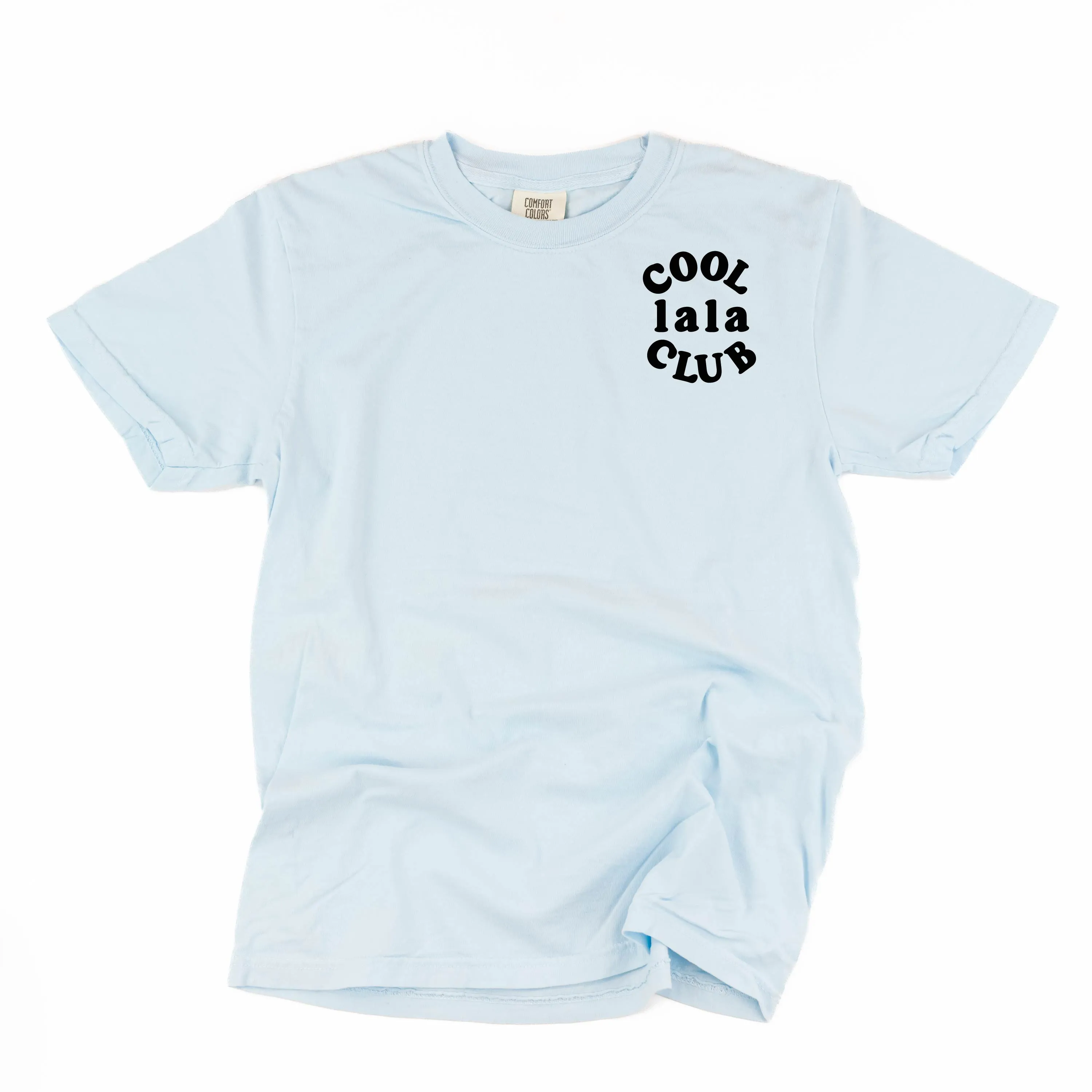 COOL Lala CLUB - Pocket Design - SHORT SLEEVE COMFORT COLORS TEE