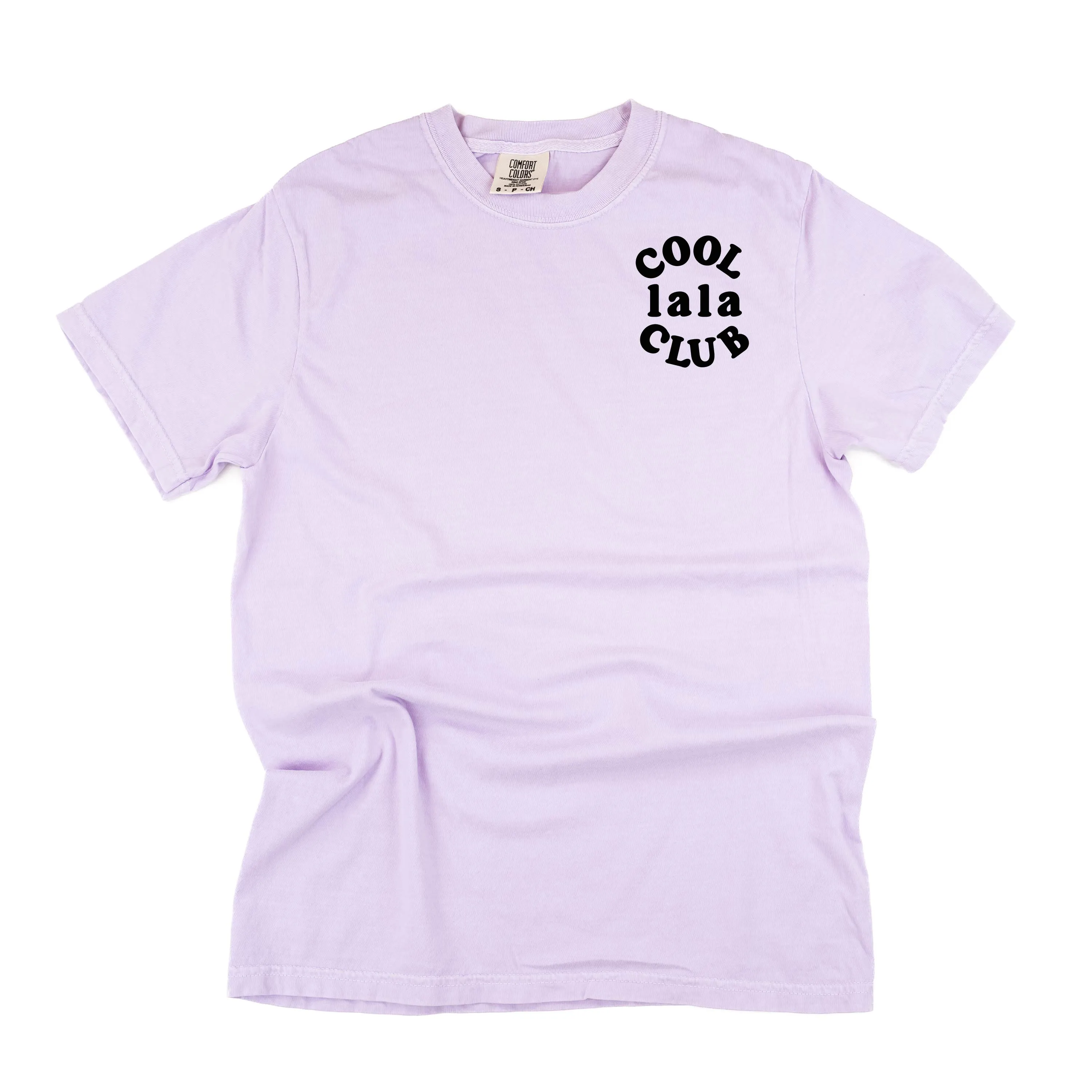 COOL Lala CLUB - Pocket Design - SHORT SLEEVE COMFORT COLORS TEE