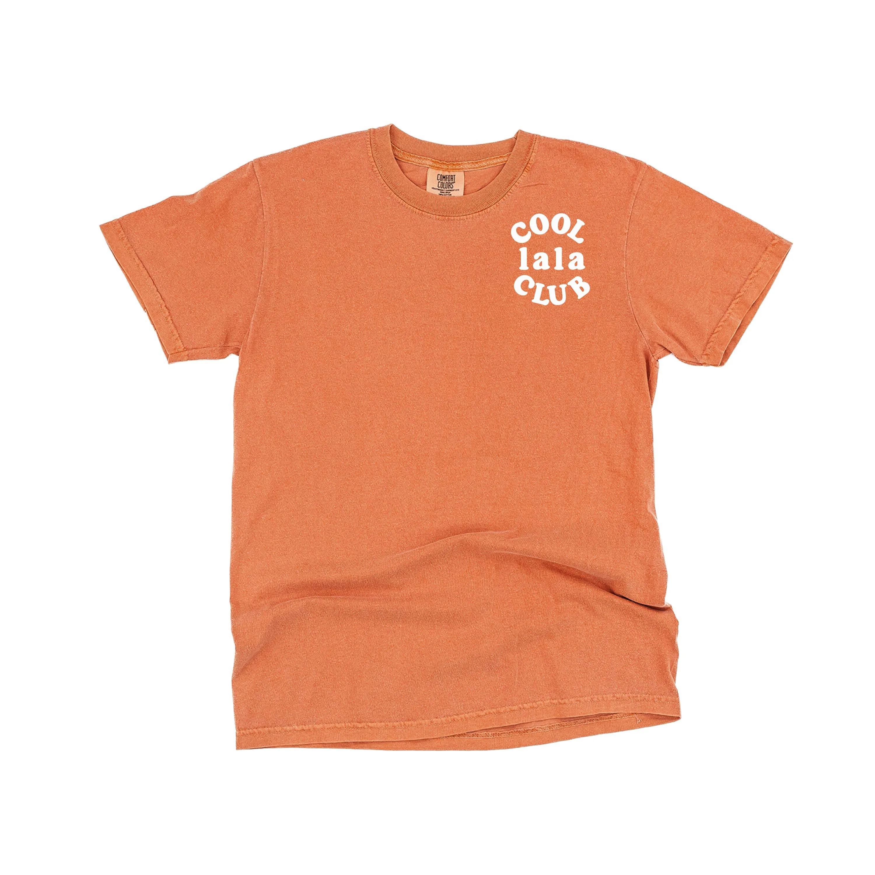 COOL Lala CLUB - Pocket Design - SHORT SLEEVE COMFORT COLORS TEE