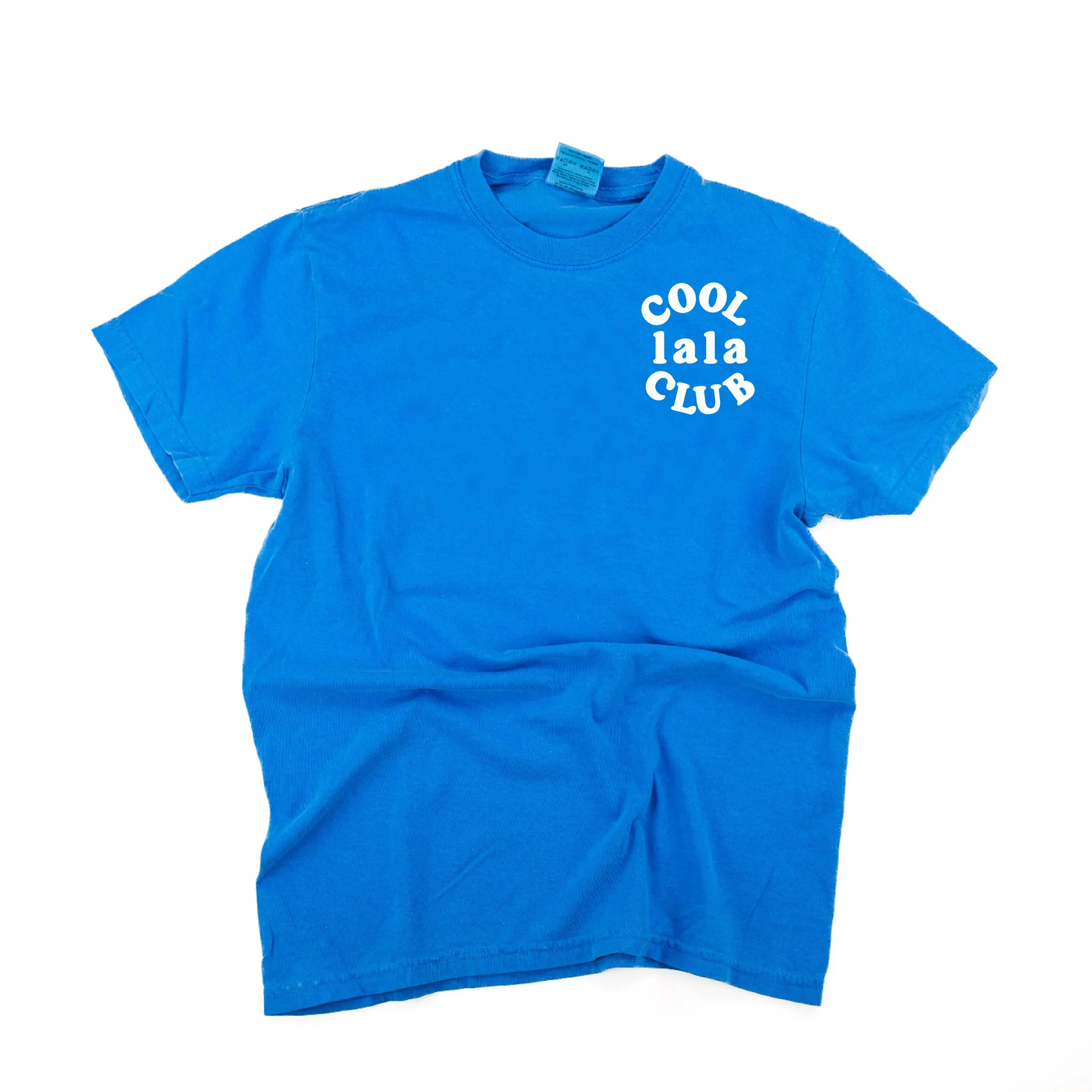 COOL Lala CLUB - Pocket Design - SHORT SLEEVE COMFORT COLORS TEE