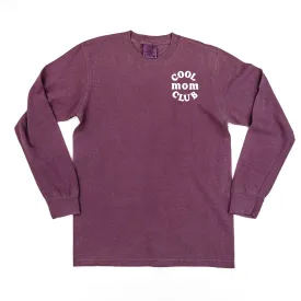 COOL Mom CLUB - Pocket Design - LONG SLEEVE COMFORT COLORS TEE