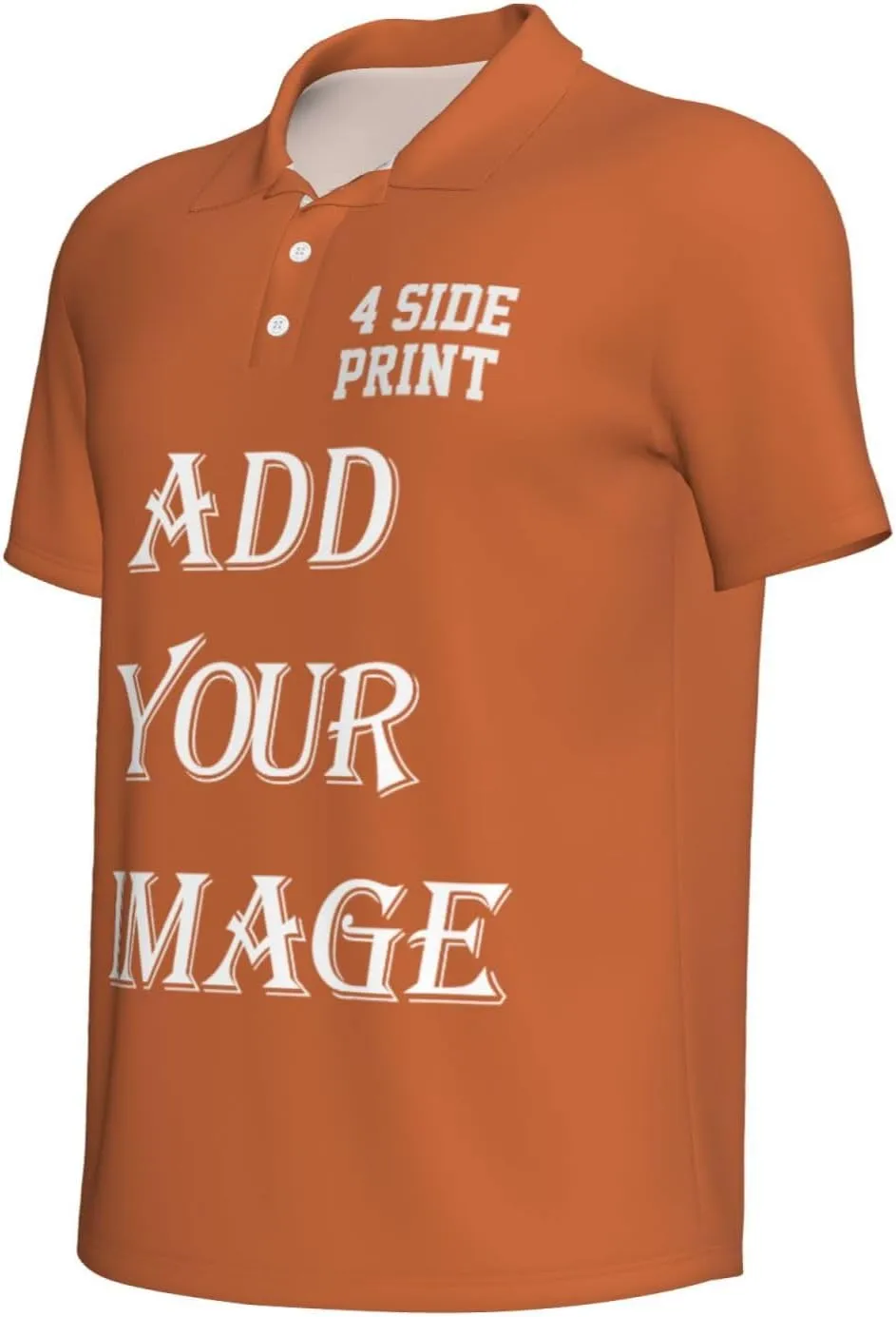 Custom Shirts for Men Customized Polo Shirts with Logo Text Photo Design Your own Valentine's Day Gift