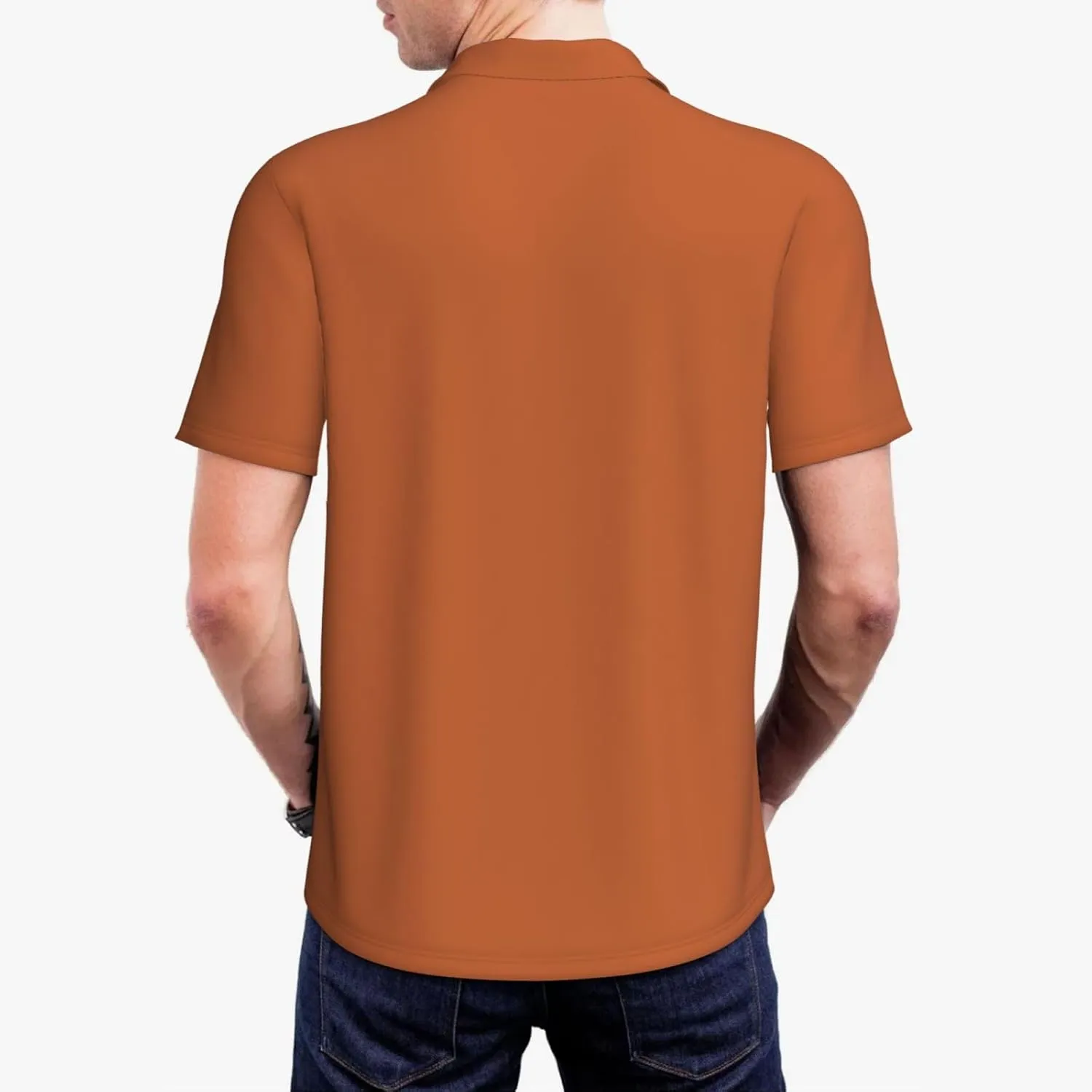 Custom Shirts for Men Customized Polo Shirts with Logo Text Photo Design Your own Valentine's Day Gift