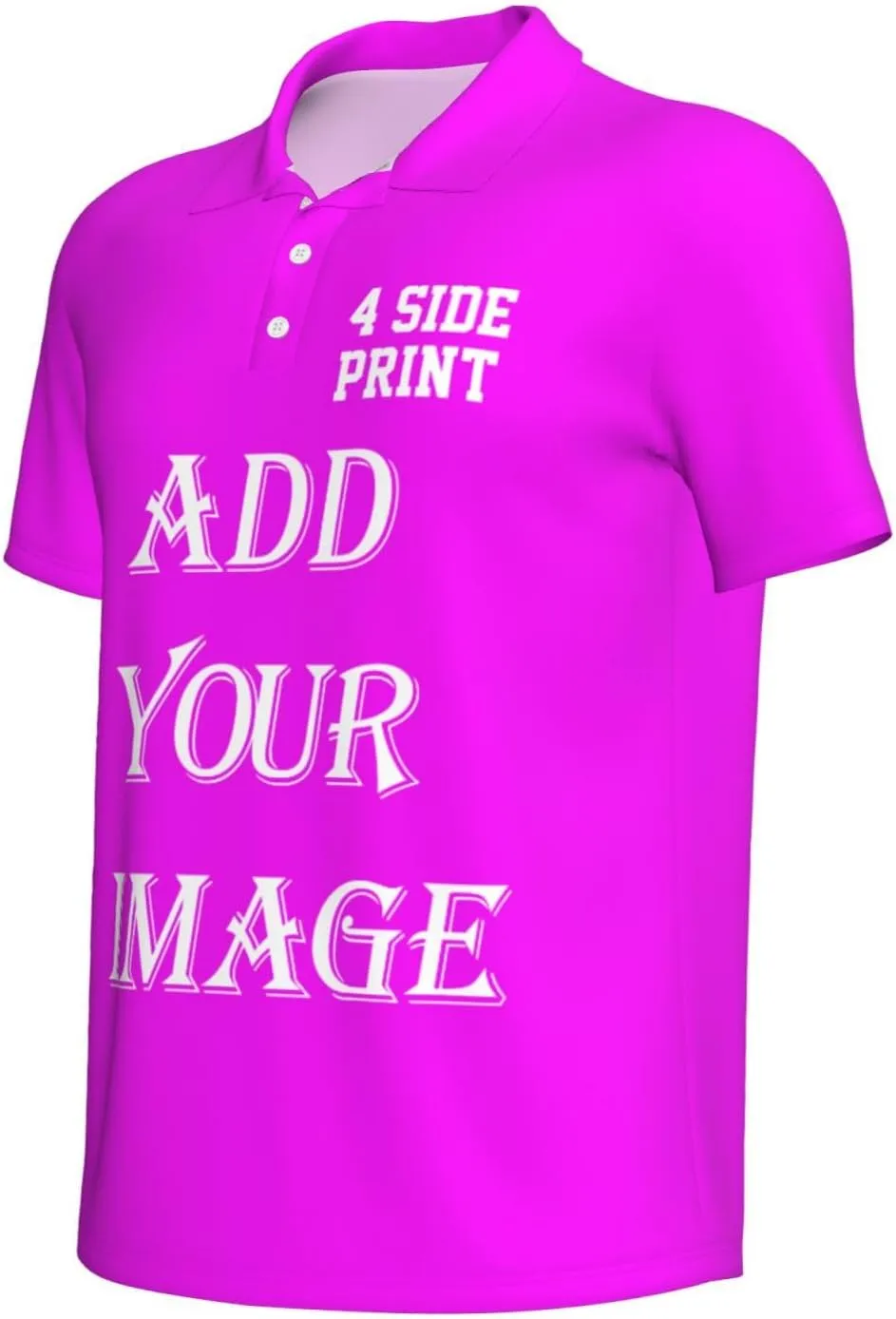 Custom Shirts for Men Customized Polo Shirts with Logo Text Photo Design Your own Valentine's Day Gift
