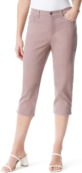 Gloria Vanderbilt Women's Amanda Capri with High Rise Straight Standard