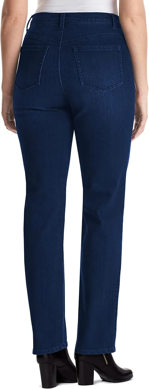 Gloria Vanderbilt Women's Amanda Classic High Rise Tapered Jean Plus Size