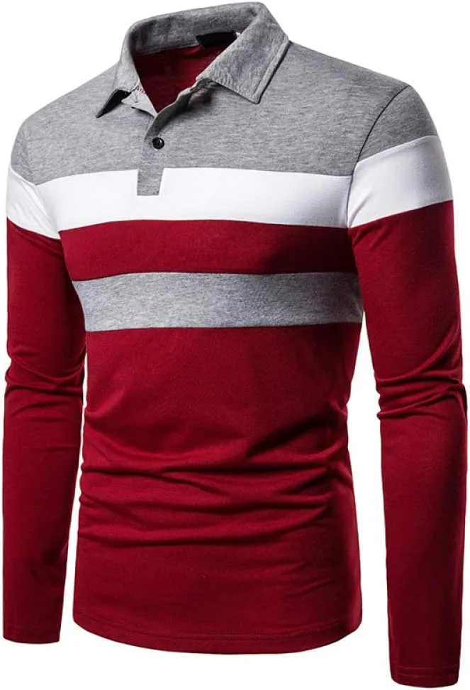 HHGKED Polo Shirts for Men Casual Short & Long Sleeve Golf Slim Fashion Shirts