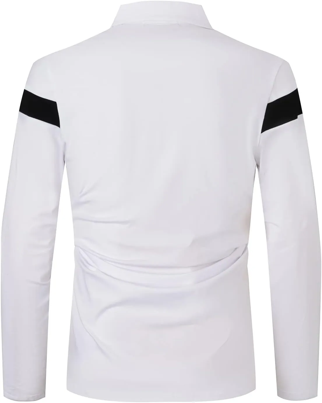 HHGKED Polo Shirts for Men Casual Short & Long Sleeve Golf Slim Fashion Shirts