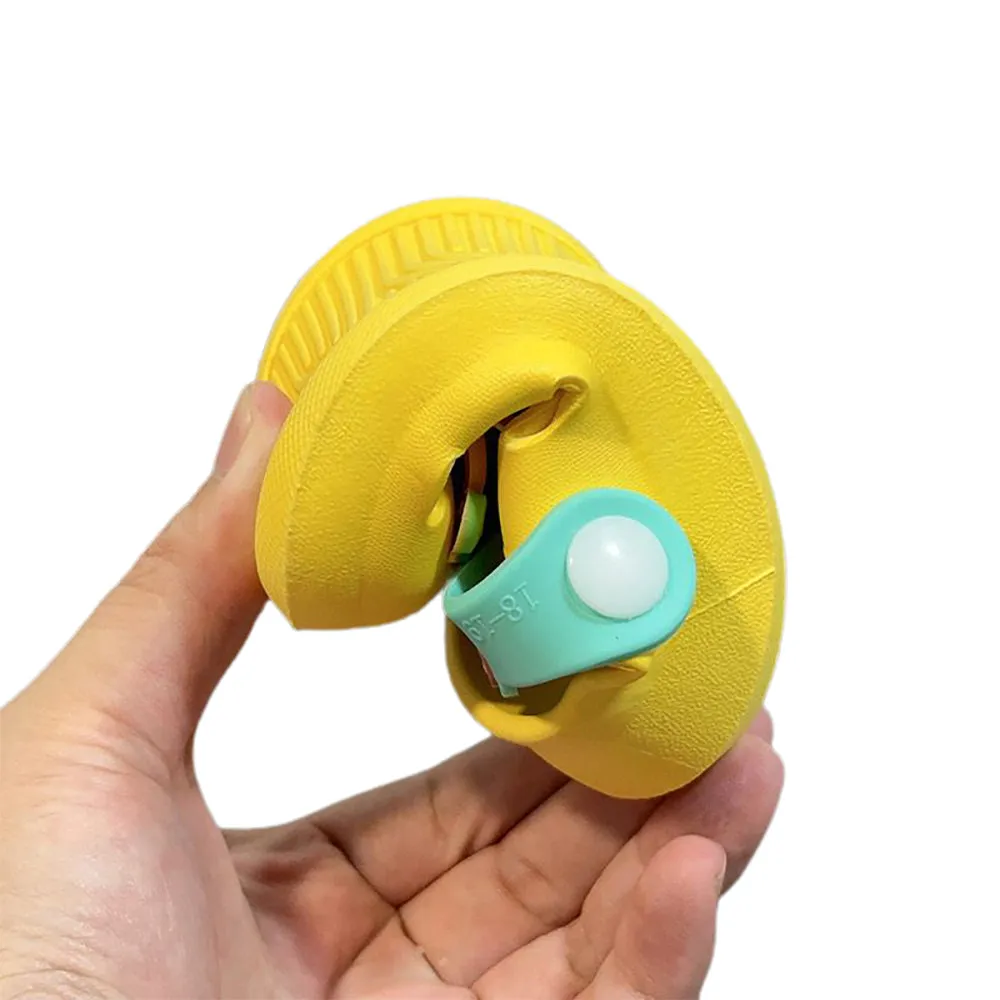 Little Surprise Box Yellow Shark Slip On Clogs ,Summer/Monsoon/ Beach Footwear For Toddlers And Kids, Unisex.