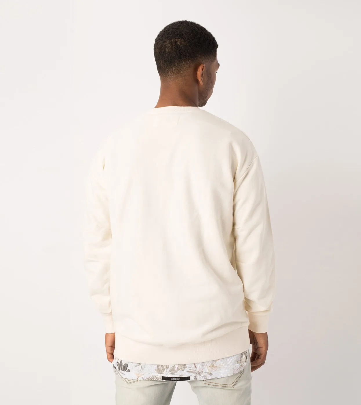 Rugger Crew Sweat Bone - Sale