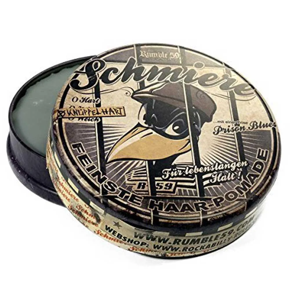 Rumble 59 Schmiere Knuppel Hart Prison Blues - Strong Hold Pomade