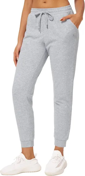 Stelle Womens High Waist Drawstring Jogger Athletic Lounge Sweatpants with Pockets